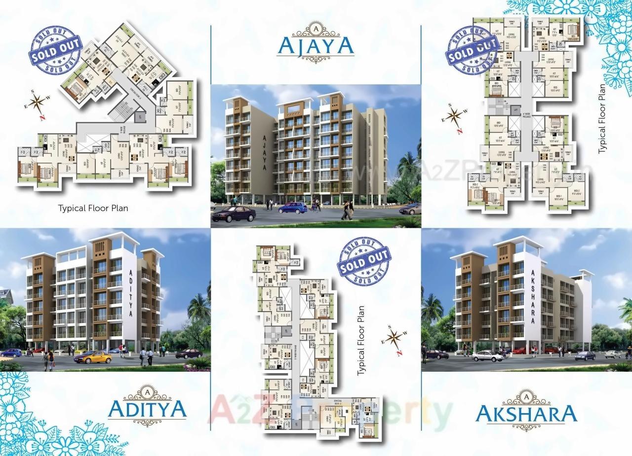 Layout of real estate project Krishna Valley located at Khopoli, Raigarh, Maharashtra
