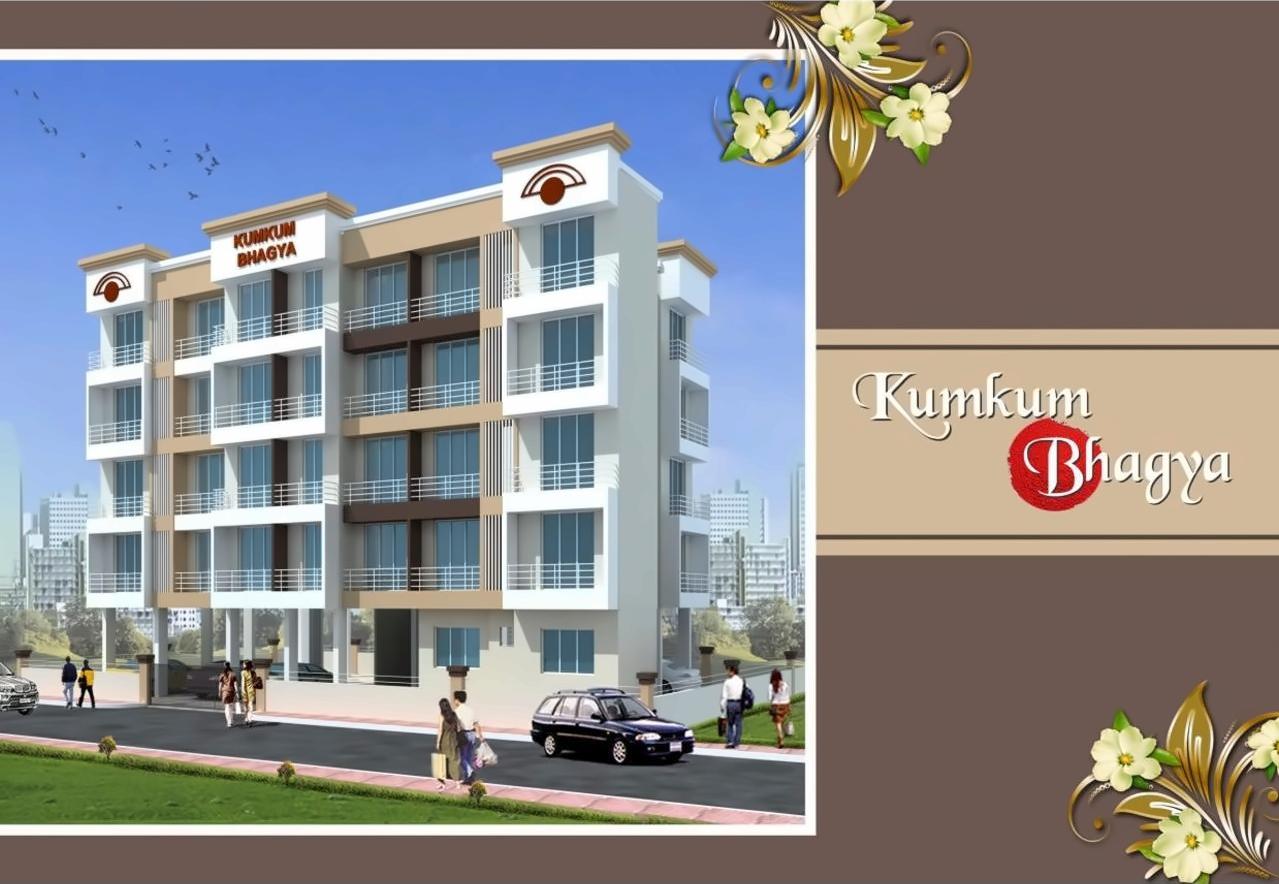 3D Elevation of real estate project Kum Kum Bhagya located at Bopele, Raigarh, Maharashtra
