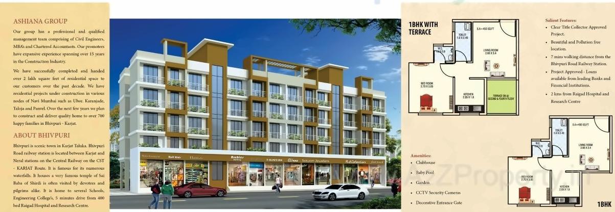 Layout of real estate project La Arihant Harmony located at Ukrul, Raigarh, Maharashtra