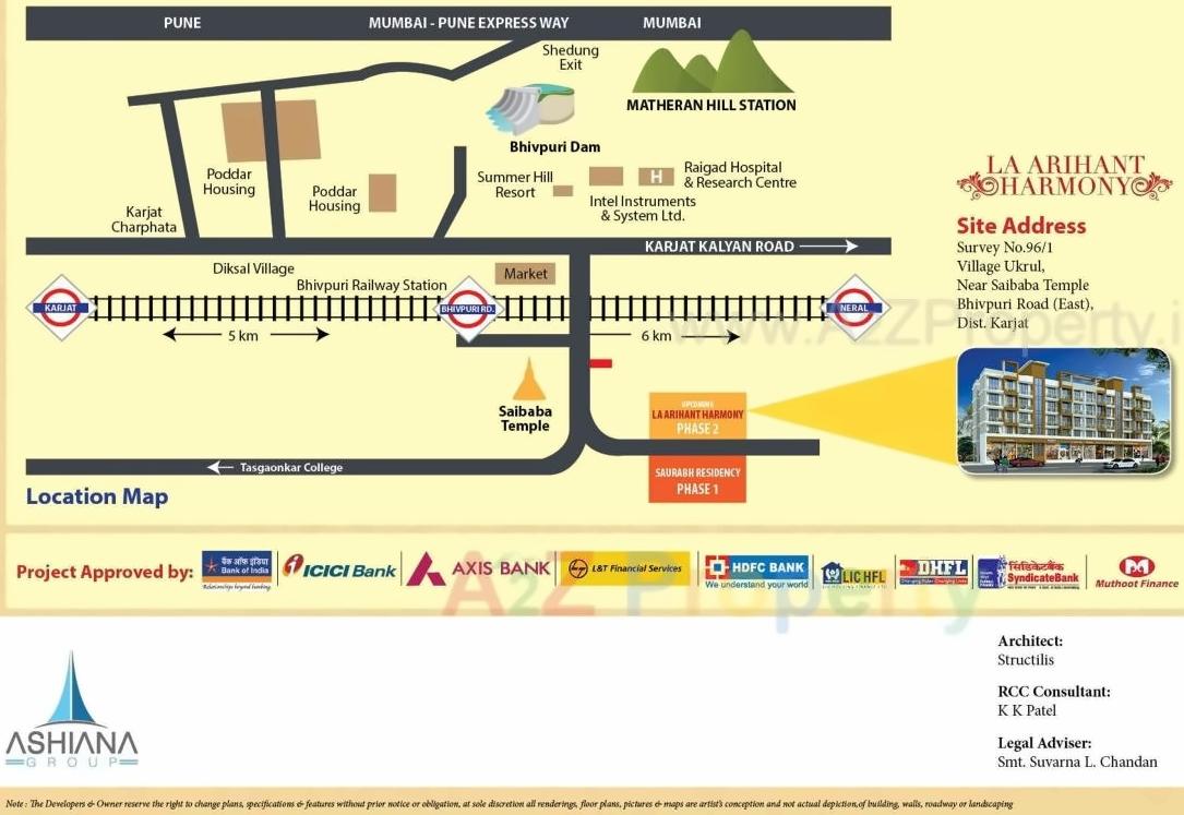  of real estate project La Arihant Harmony located at Ukrul, Raigarh, Maharashtra