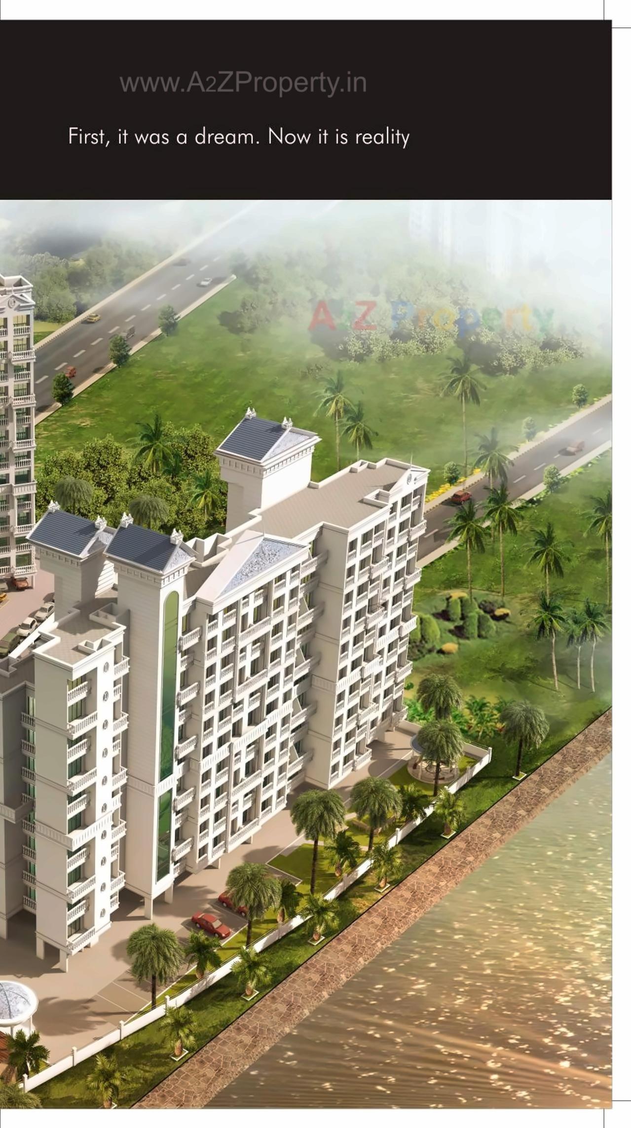 3D Elevation of real estate project La Riveria located at Panvel, Raigarh, Maharashtra