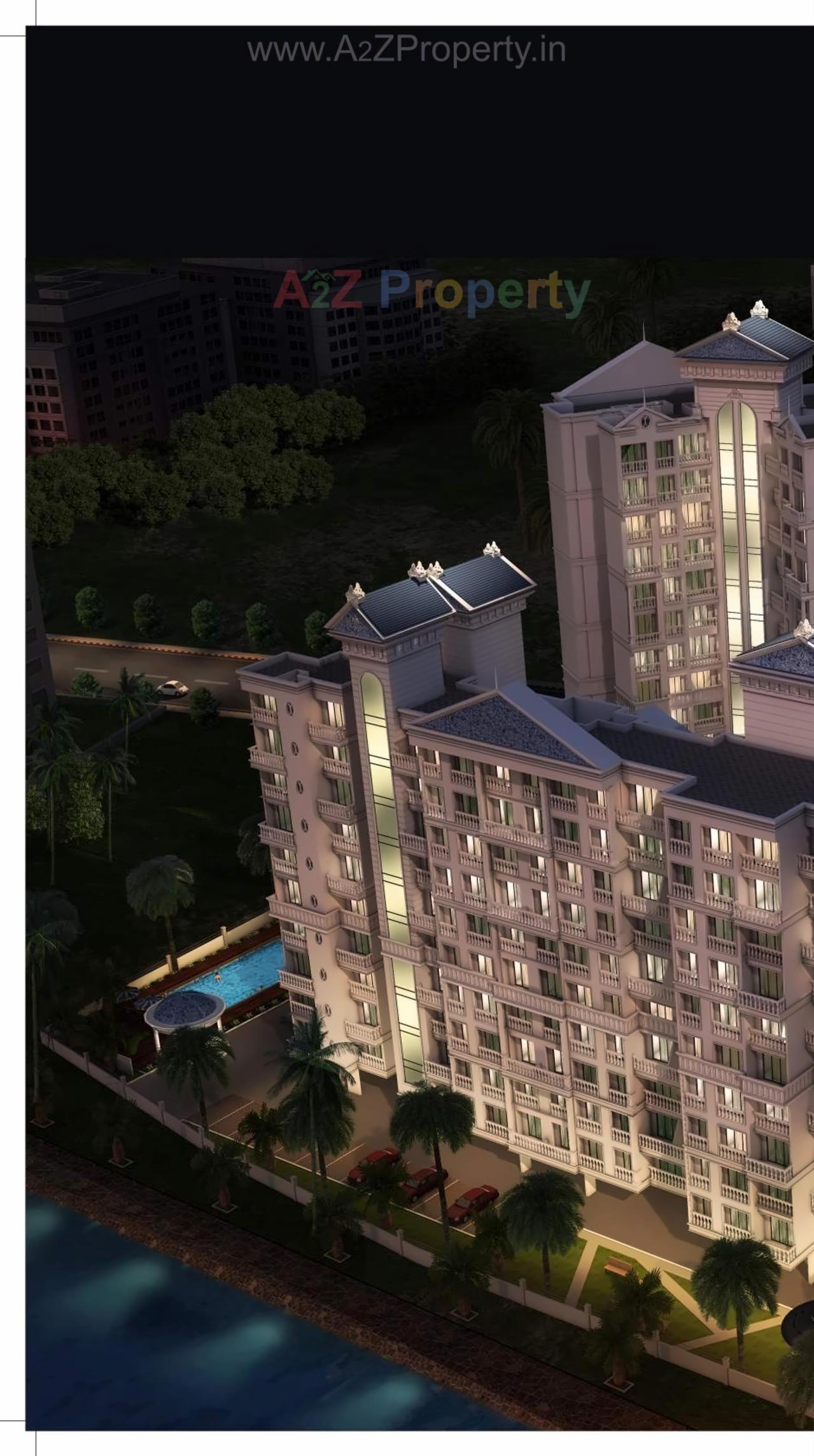 3D Elevation of real estate project La Riveria located at Panvel, Raigarh, Maharashtra