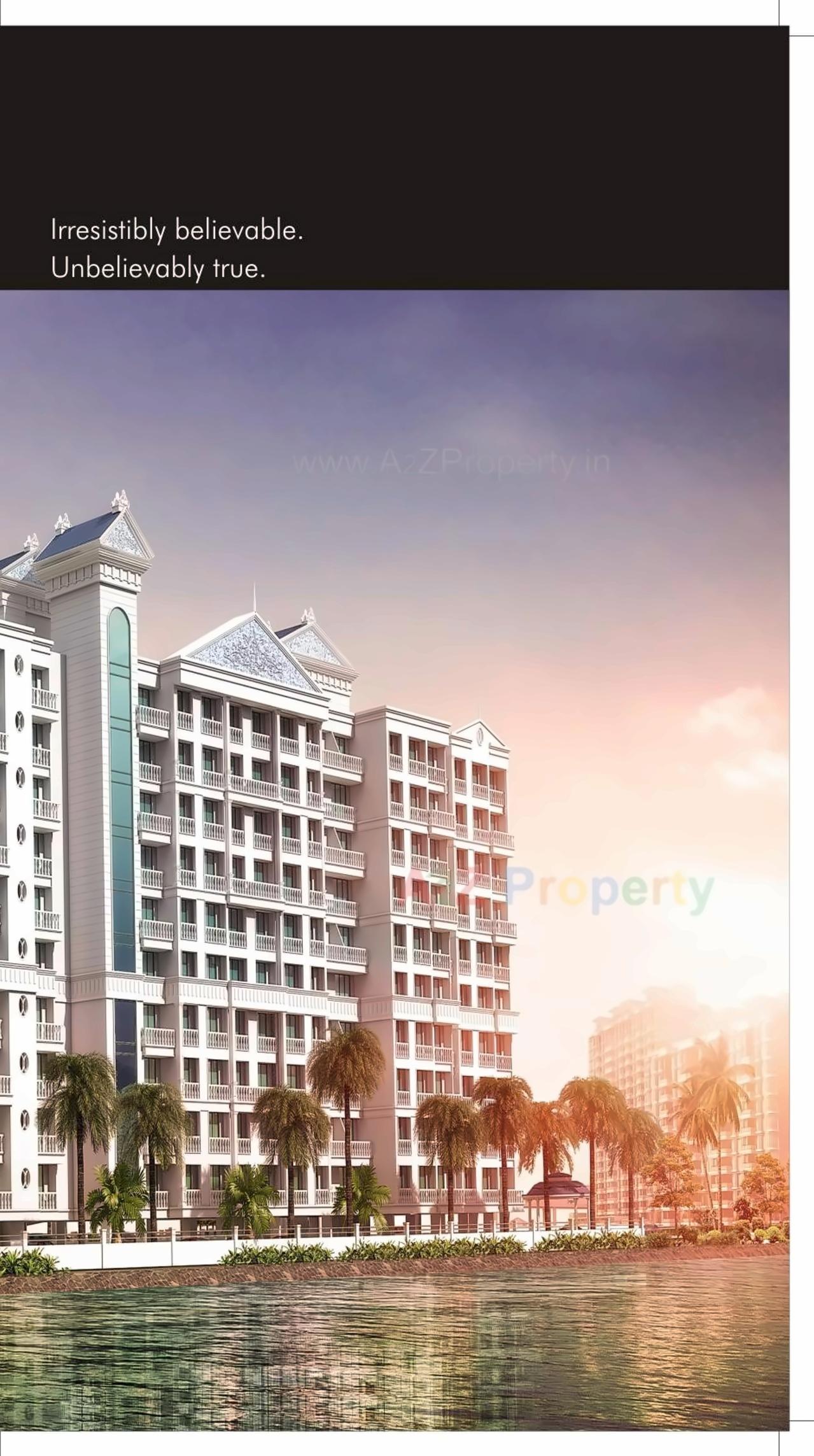 3D Elevation of real estate project La Riveria located at Panvel, Raigarh, Maharashtra