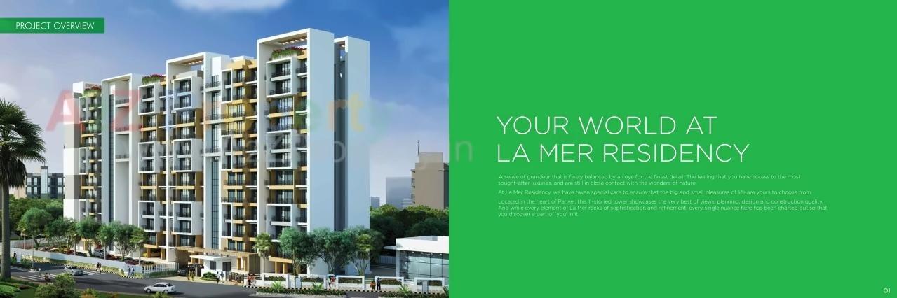 3D Elevation of real estate project Lamer Residency located at Panvel, Raigarh, Maharashtra