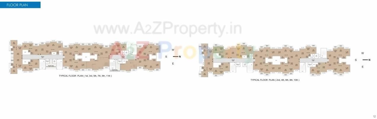 Layout of real estate project Lamer Residency located at Panvel, Raigarh, Maharashtra