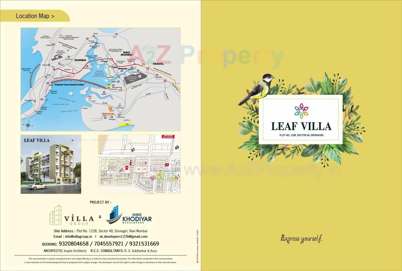  of real estate project Leaf Villa located at Bokadvira, Raigarh, Maharashtra