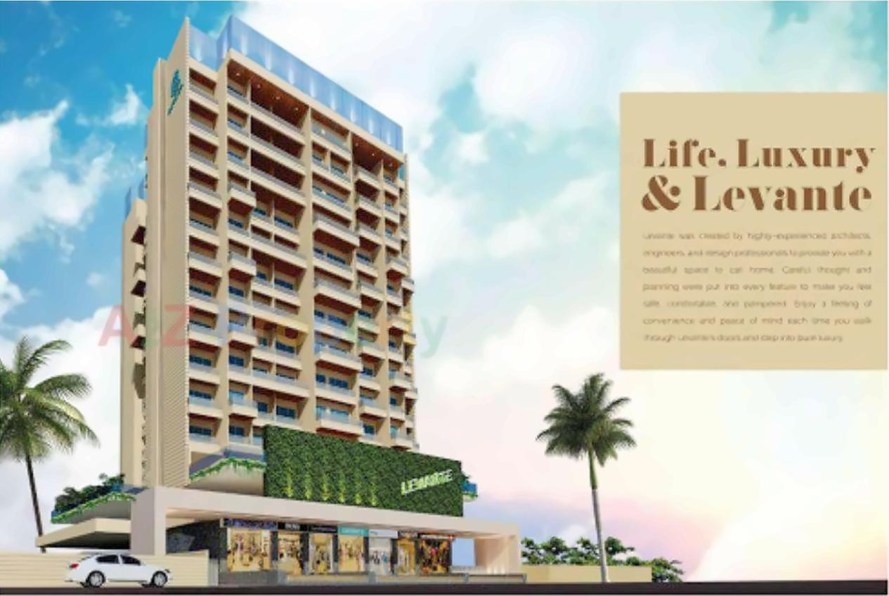 3D Elevation of real estate project Levante located at Panvel, Raigarh, Maharashtra