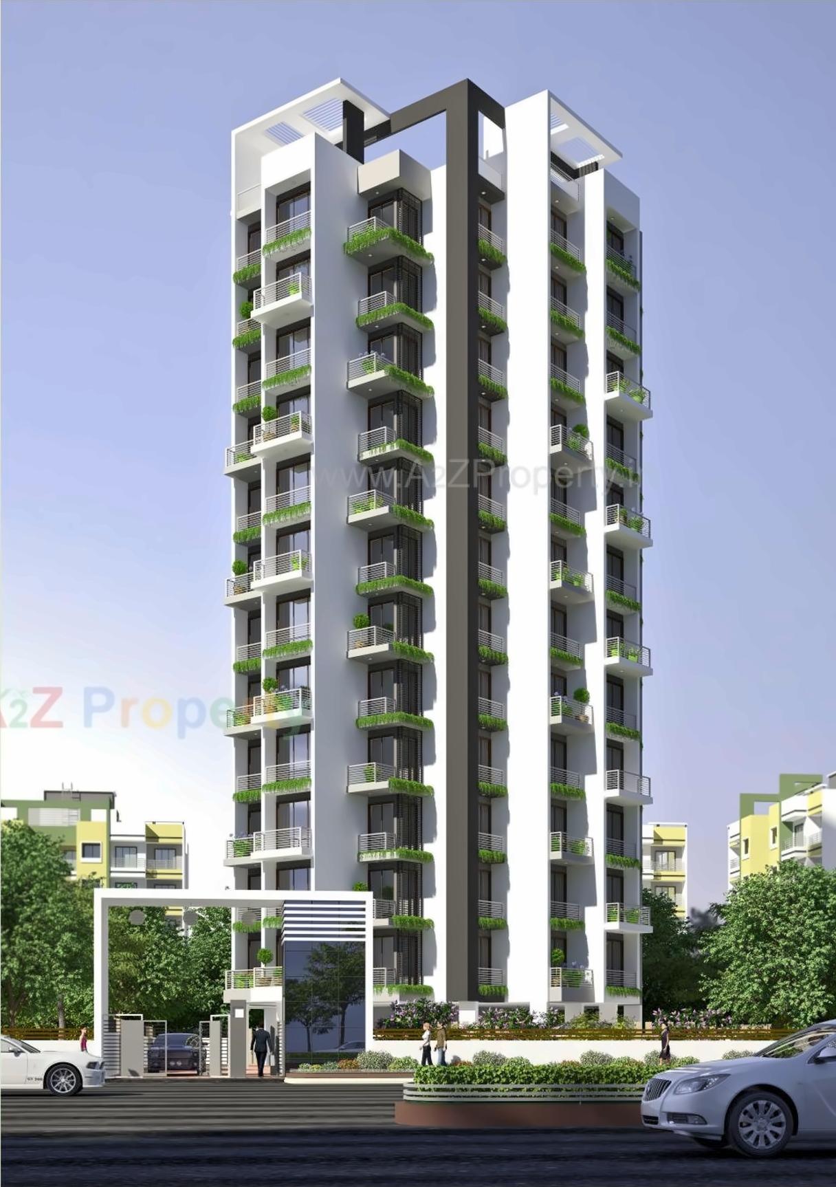 3D Elevation of real estate project Love Spring located at Kamothe-, Raigarh, Maharashtra