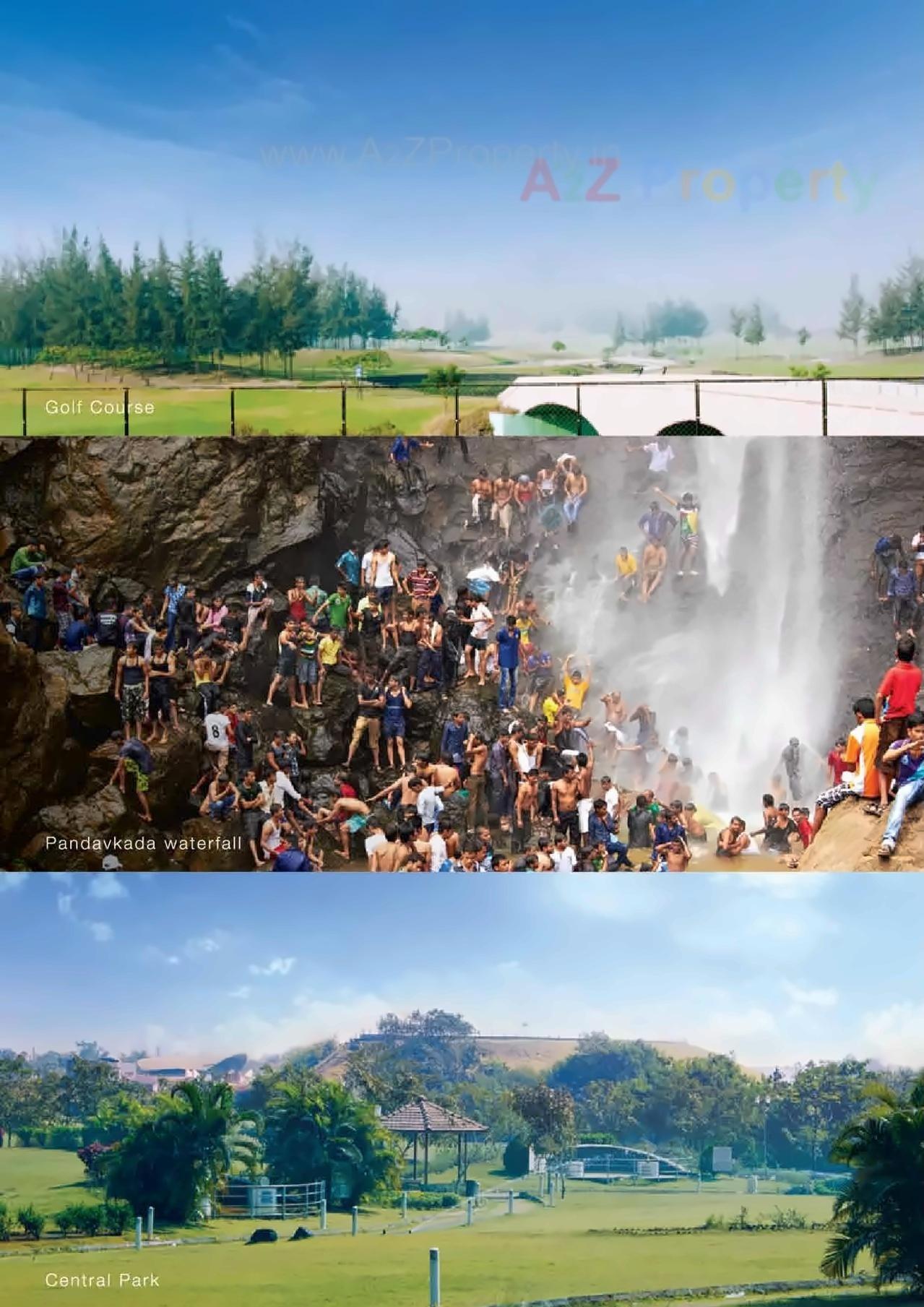 3D Elevation of real estate project Luxus Tower located at Kharghar, Raigarh, Maharashtra