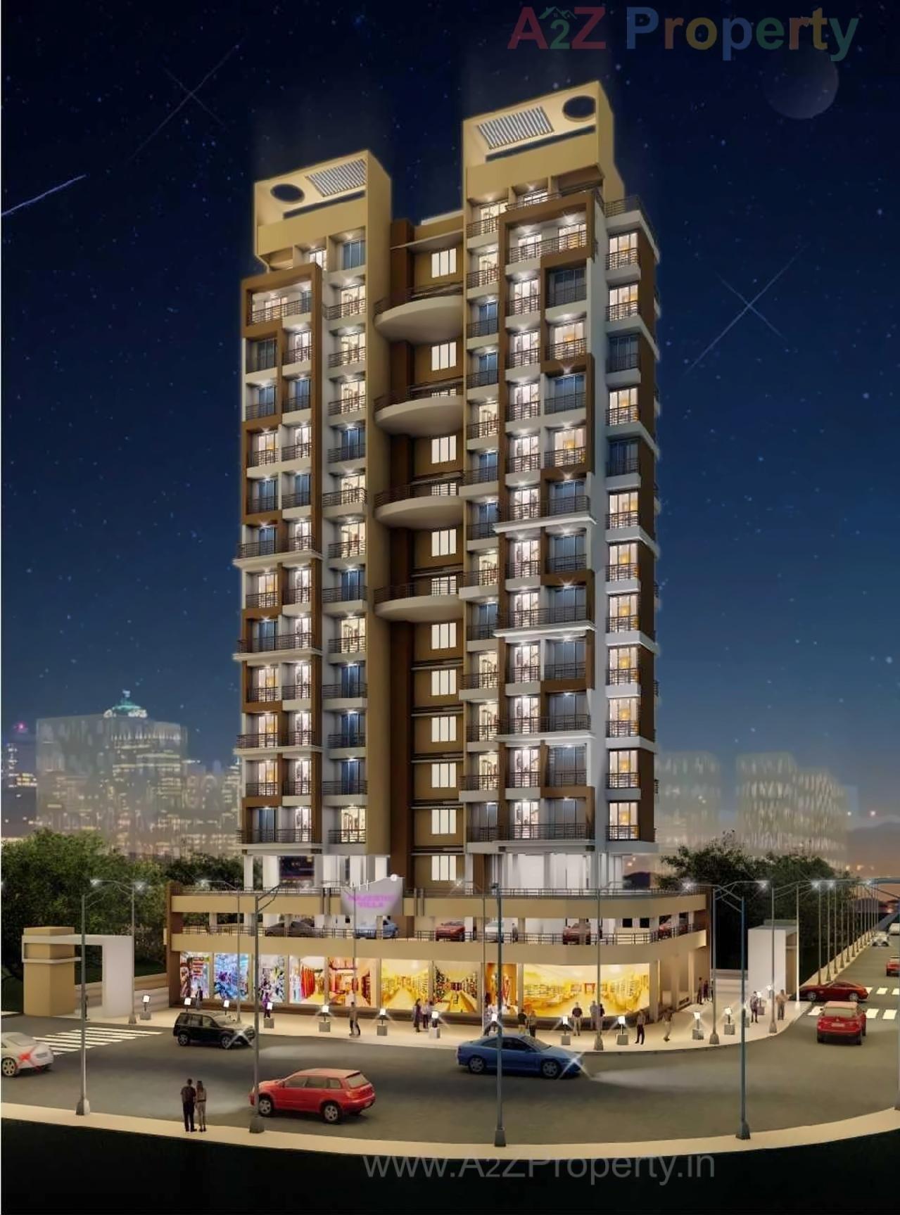 3D Elevation of real estate project Majestic Villa located at Bokadvira, Raigarh, Maharashtra