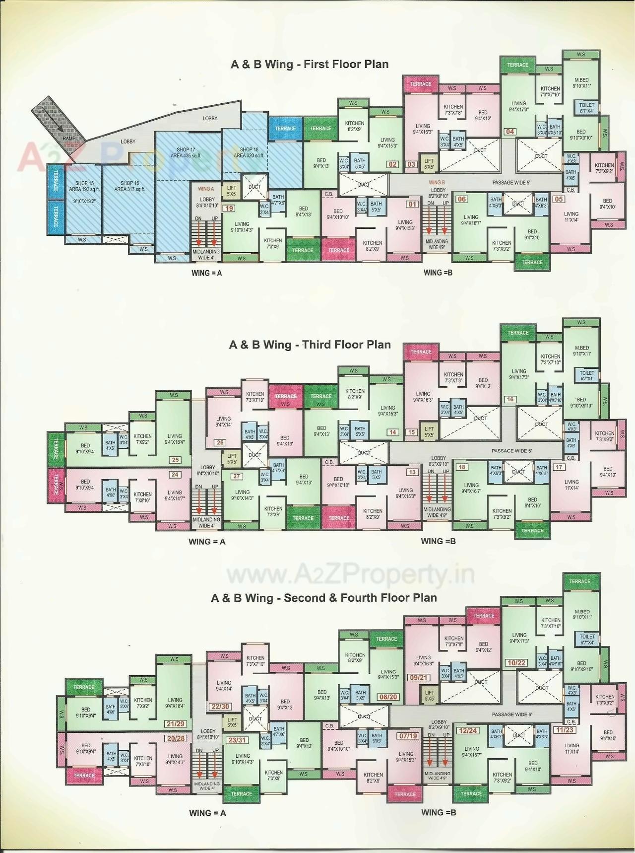 Layout of real estate project Mangalmurti Darshan located at Karjat, Raigarh, Maharashtra