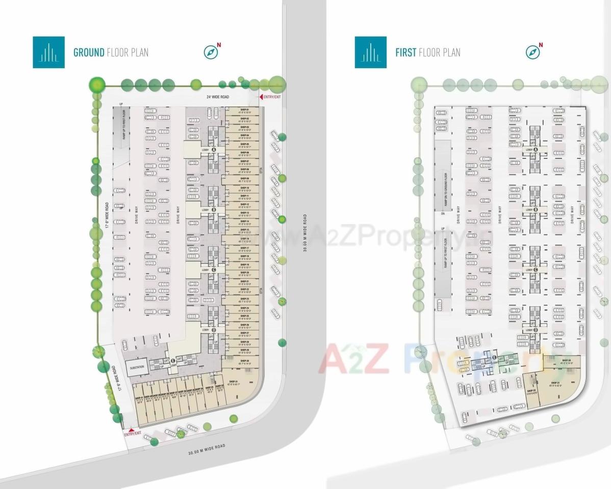 Layout of real estate project Mayuresh Delta located at Ulawe, Raigarh, Maharashtra