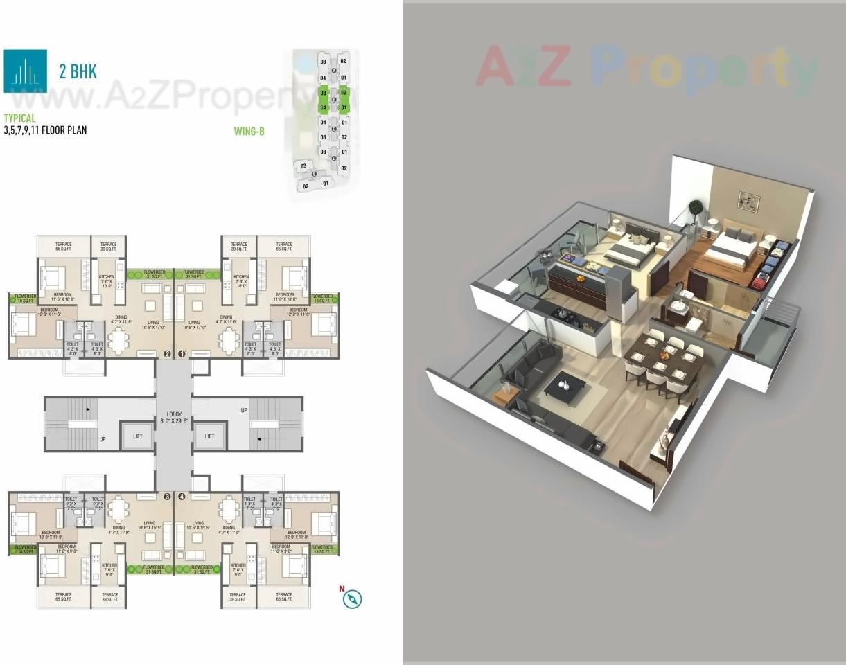Layout of real estate project Mayuresh Delta located at Ulawe, Raigarh, Maharashtra