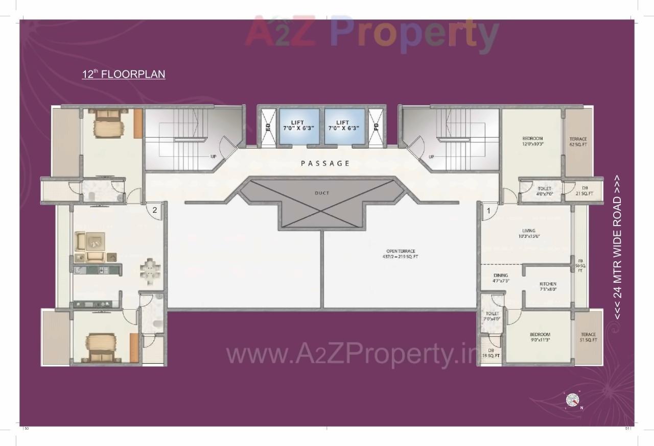 Layout of real estate project Mega Ista located at Ulawe, Raigarh, Maharashtra