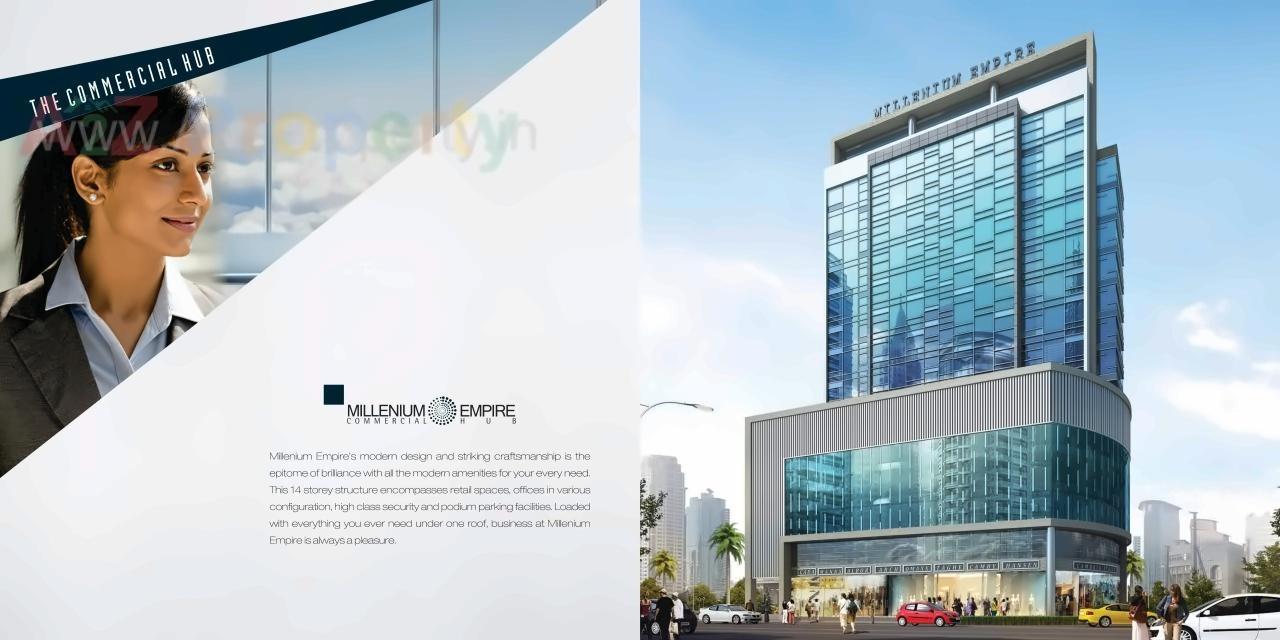  of real estate project Millenium Empire located at Kharghar, Raigarh, Maharashtra
