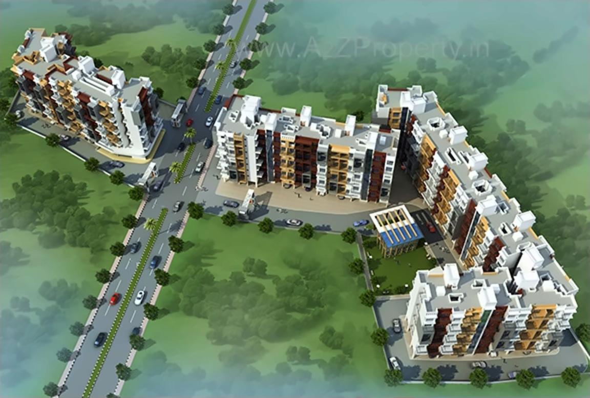 3D Elevation of real estate project Moraj Maa Smriti located at Khopoli, Raigarh, Maharashtra