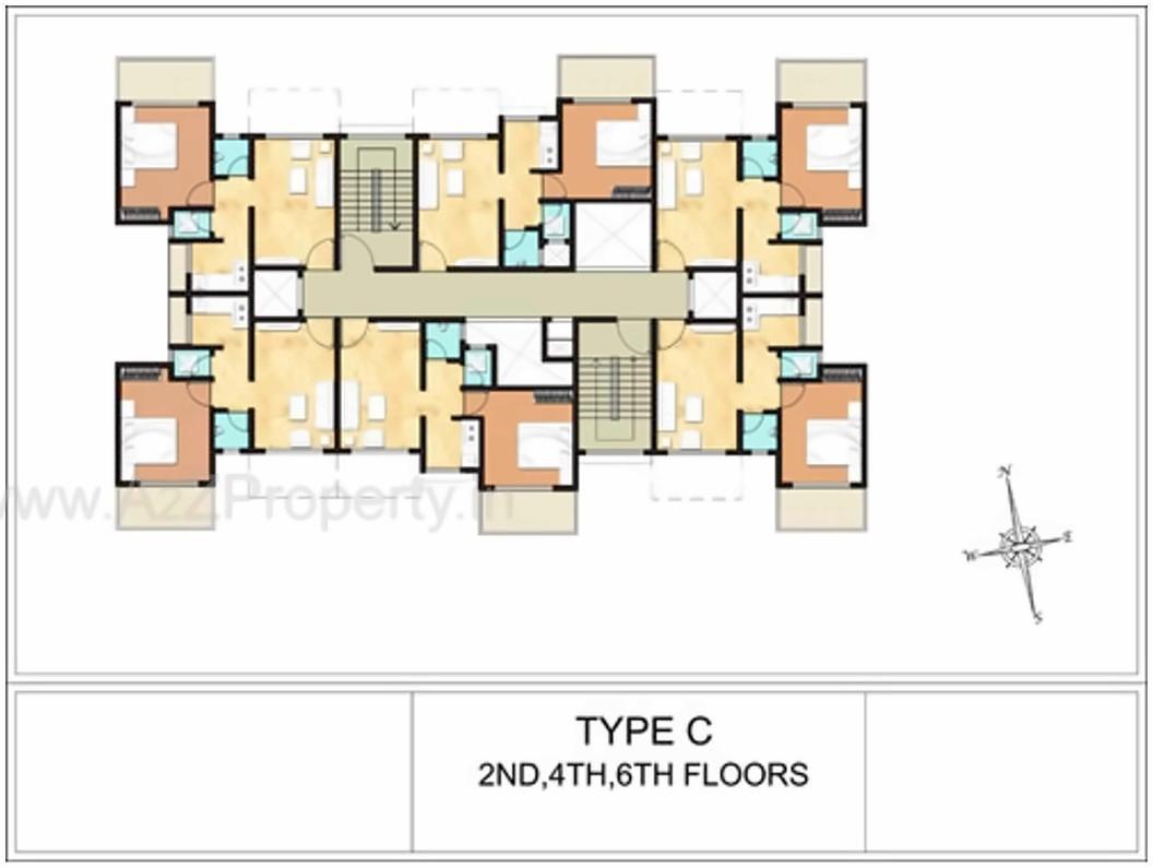Layout of real estate project Moraj Maa Smriti located at Khopoli, Raigarh, Maharashtra