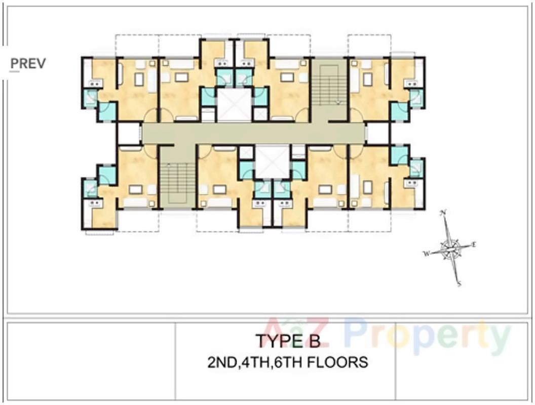 Layout of real estate project Moraj Maa Smriti located at Khopoli, Raigarh, Maharashtra