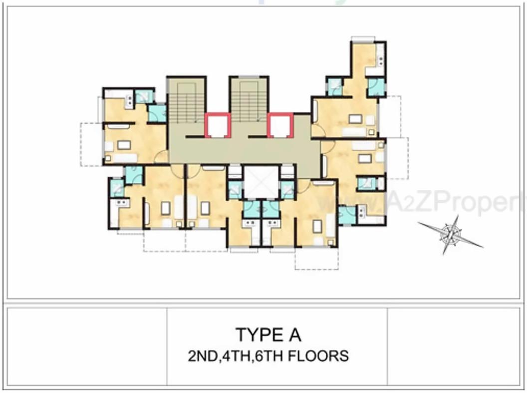 Layout of real estate project Moraj Maa Smriti located at Khopoli, Raigarh, Maharashtra
