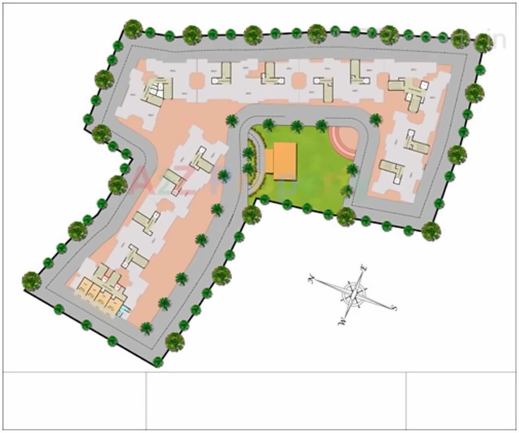 Layout of real estate project Moraj Maa Smriti located at Khopoli, Raigarh, Maharashtra