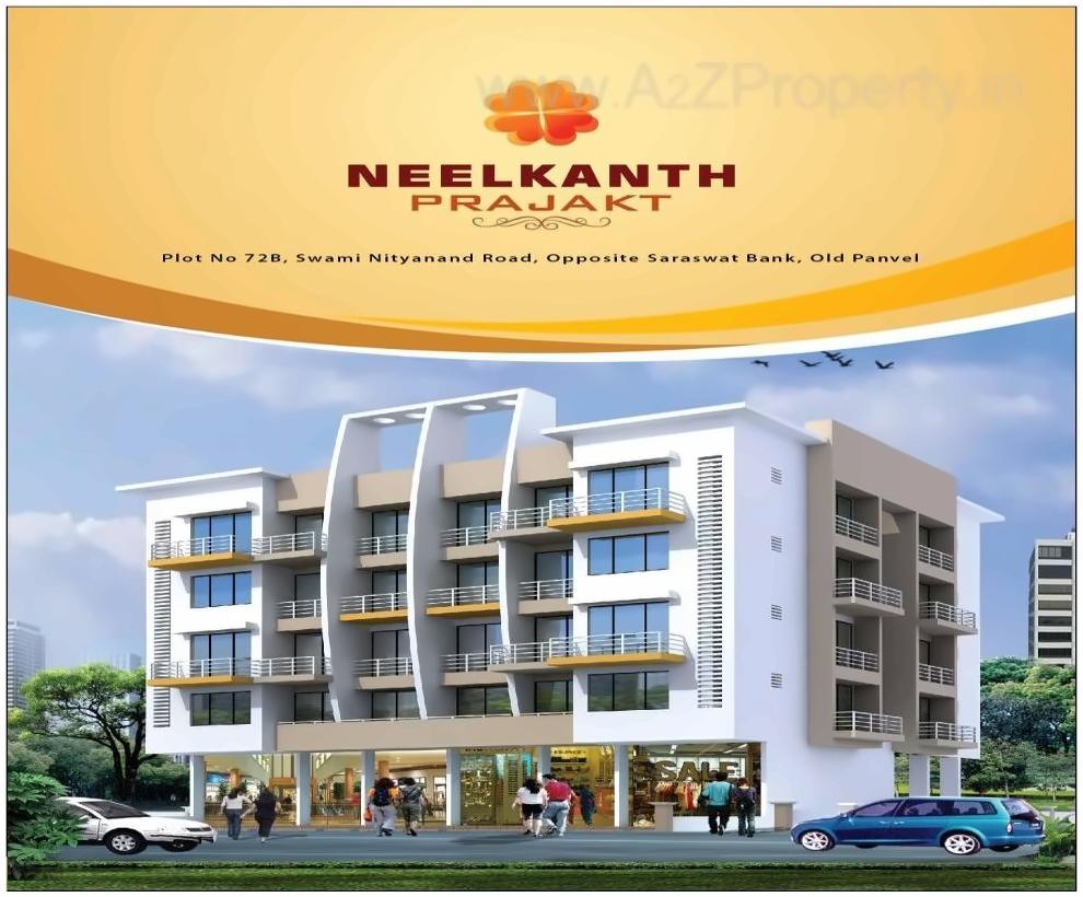 3D Elevation of real estate project Neelkanth Prajakt located at Panvel, Raigarh, Maharashtra