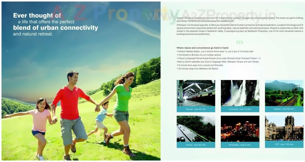  of real estate project Neelkanth Valley Ii located at Khopoli, Raigarh, Maharashtra