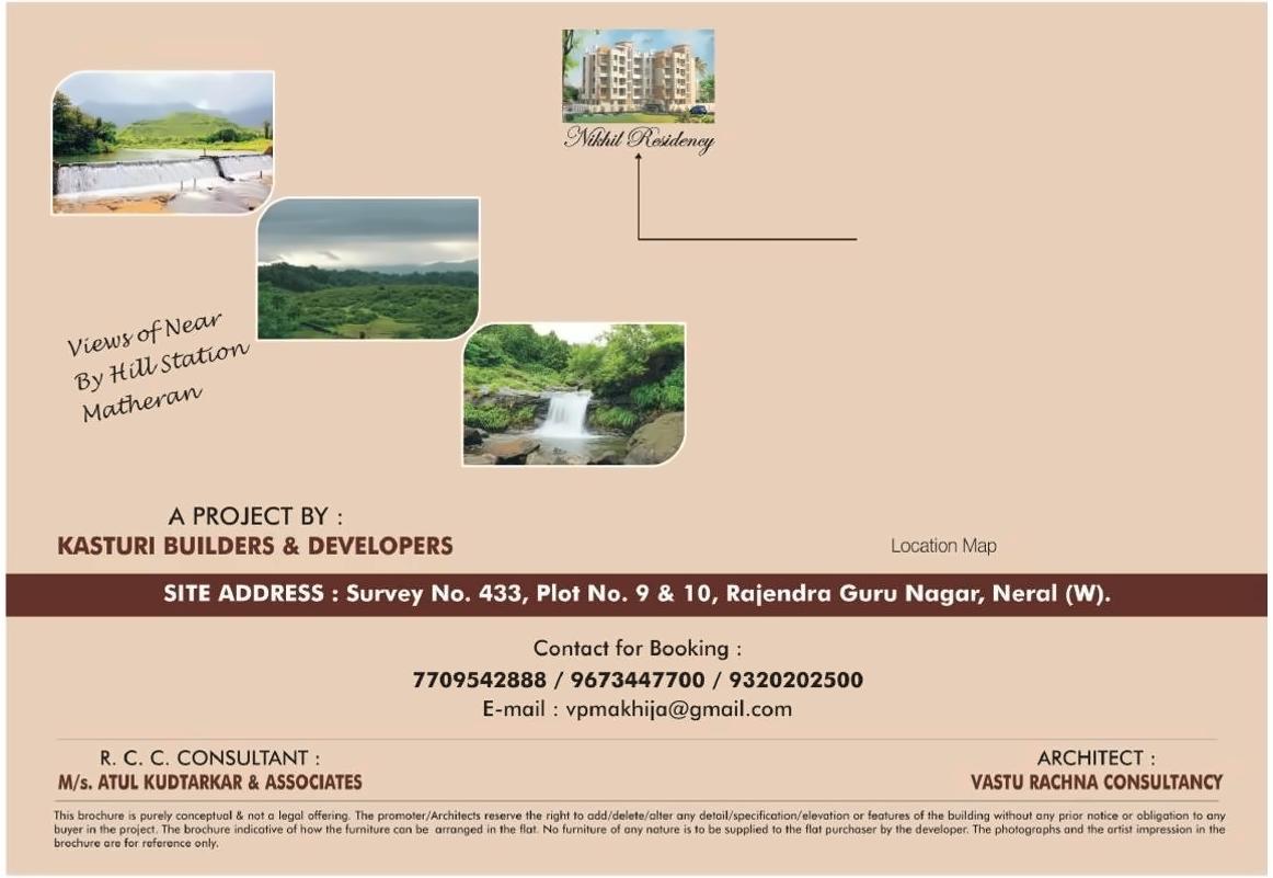 of real estate project Nikhil Residency located at Neral, Raigarh, Maharashtra