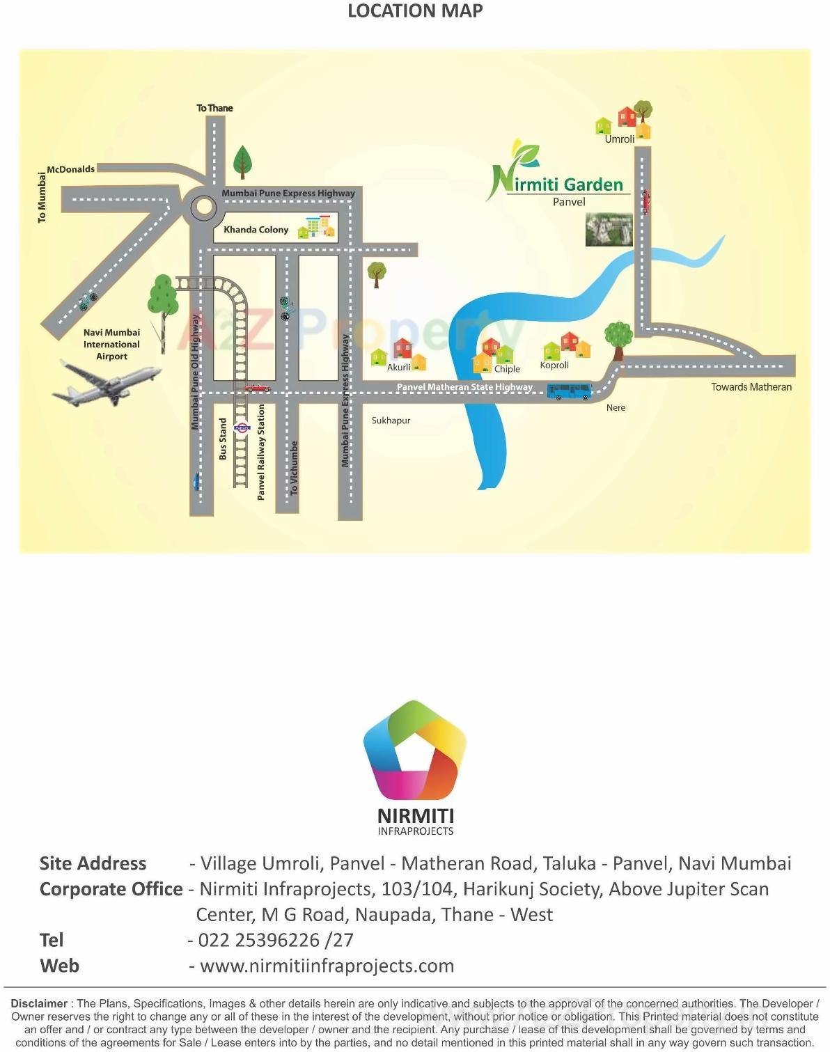  of real estate project Nirmiti Garden located at Umroli, Raigarh, Maharashtra