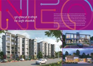 Elevation of real estate project Olympeo Neo City located at Maniwali, Raigarh, Maharashtra