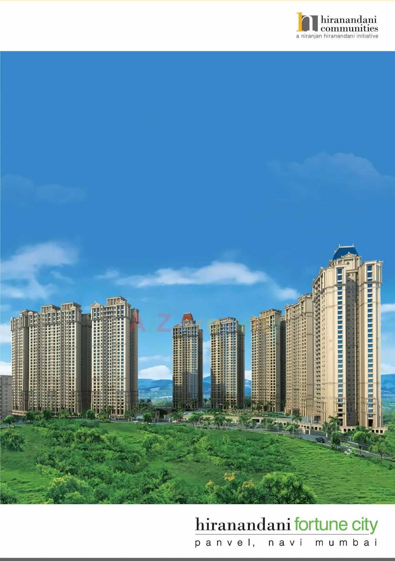 3D Elevation of real estate project Orion located at Bhokarpada, Raigarh, Maharashtra