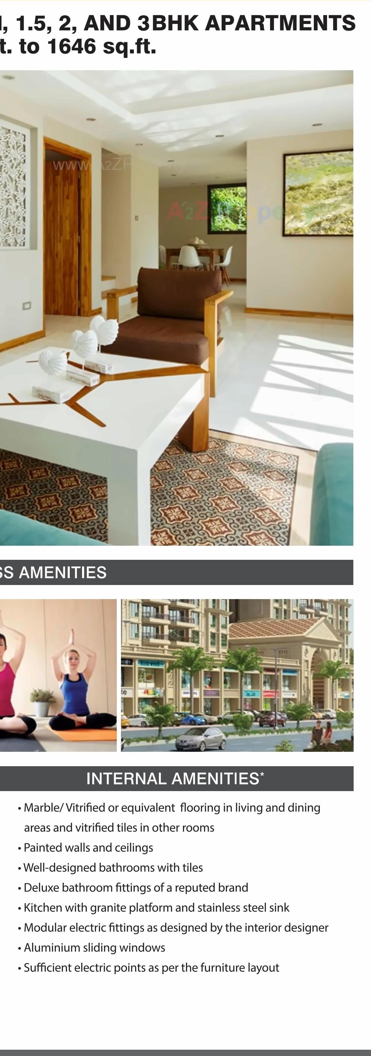 3D Elevation of real estate project Orion located at Bhokarpada, Raigarh, Maharashtra