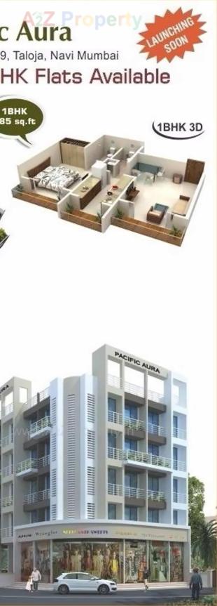 Elevation of real estate project Pacific Aura located at Taloje-panchnad-, Raigarh, Maharashtra