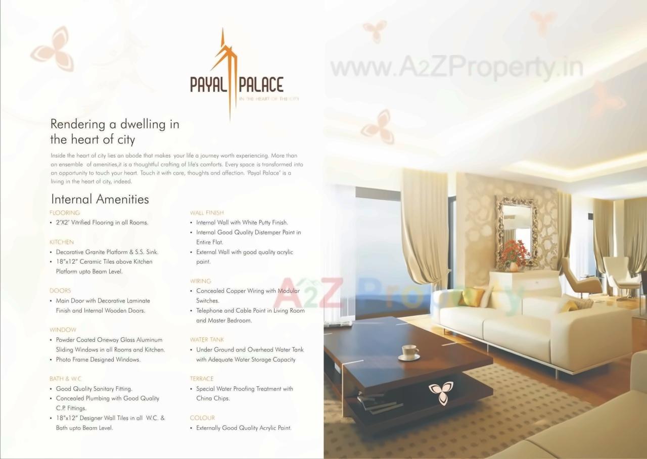  of real estate project Payal Palace located at Ulawe, Raigarh, Maharashtra