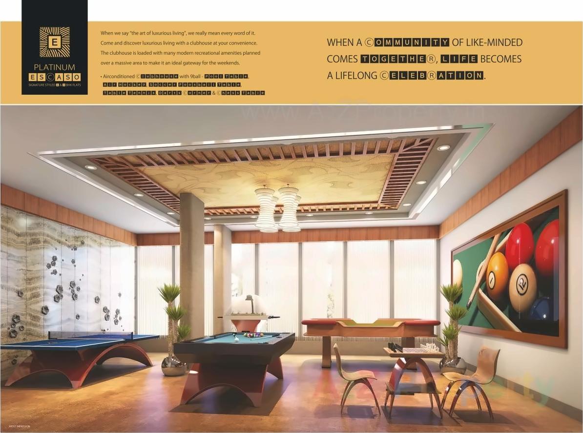 3D Elevation of real estate project Platinum Escaso located at Ulawe, Raigarh, Maharashtra