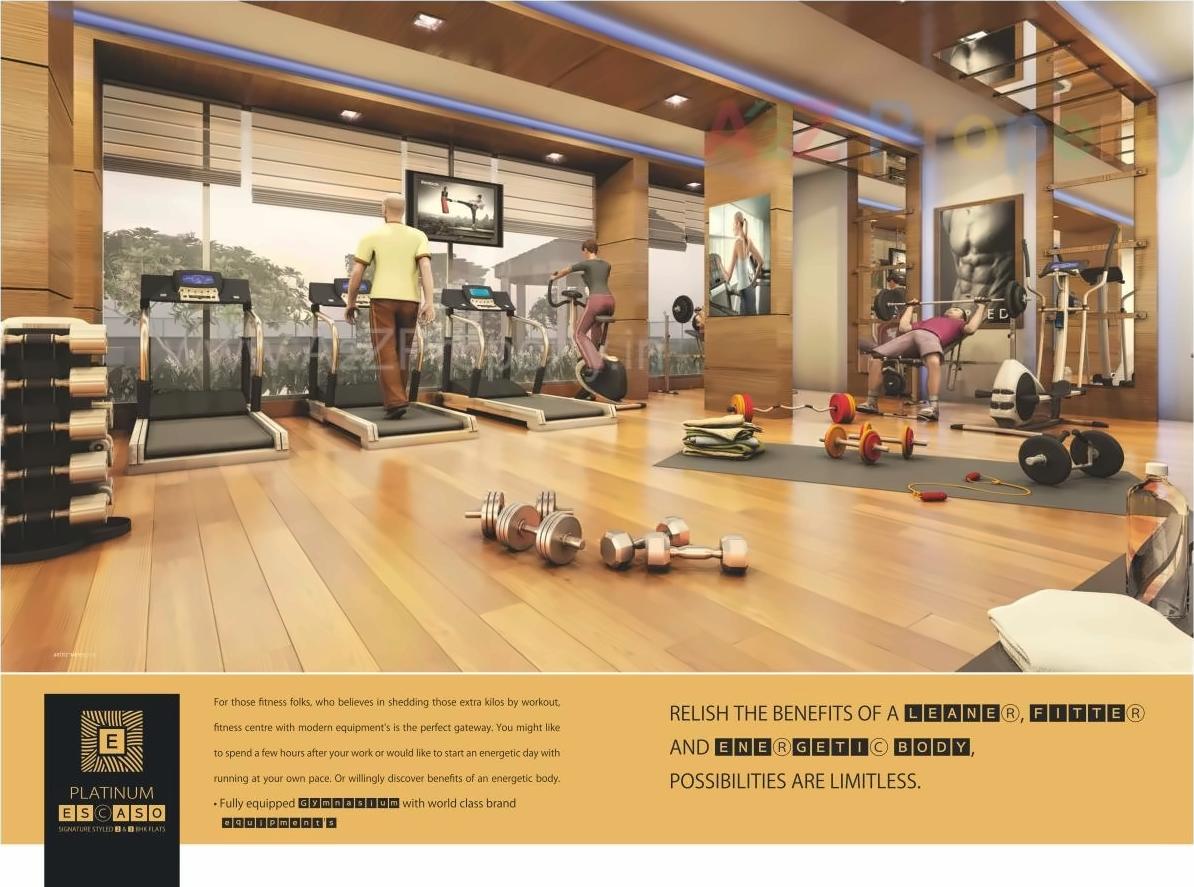 3D Elevation of real estate project Platinum Escaso located at Ulawe, Raigarh, Maharashtra