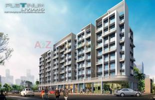 Elevation of real estate project Platinum Liviano located at Kamothe, Raigarh, Maharashtra