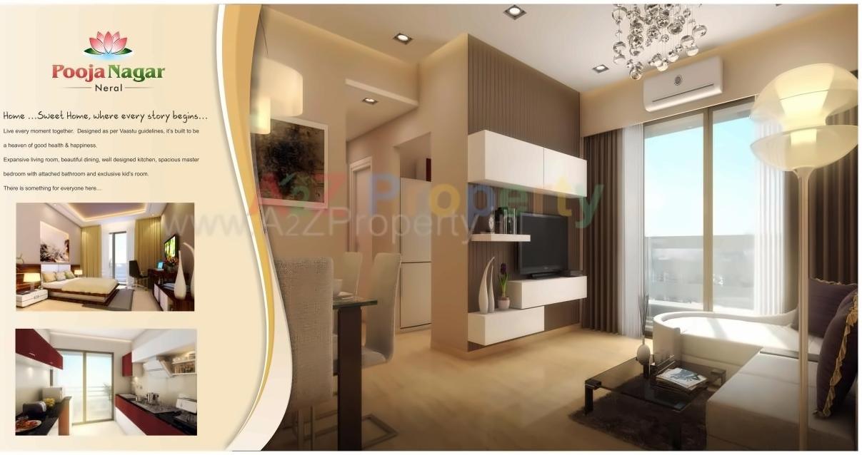 3D Elevation of real estate project Pooja Nagar located at Neral, Raigarh, Maharashtra