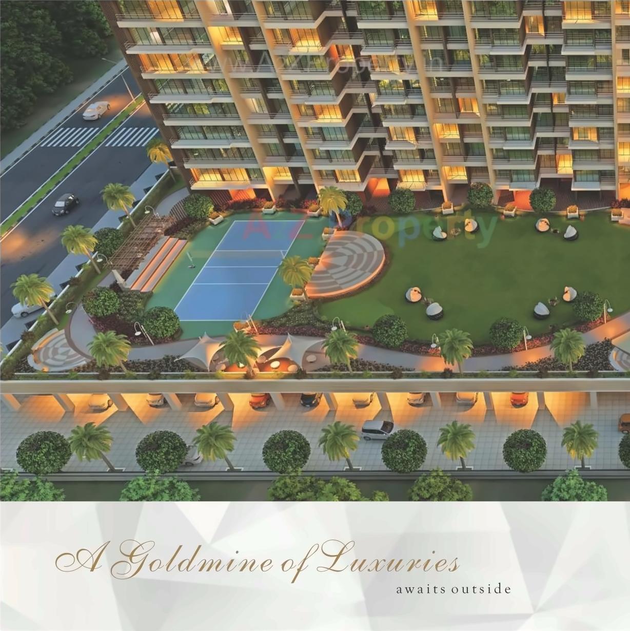 3D Elevation of real estate project Prajapati Magnum located at Bokadvira, Raigarh, Maharashtra