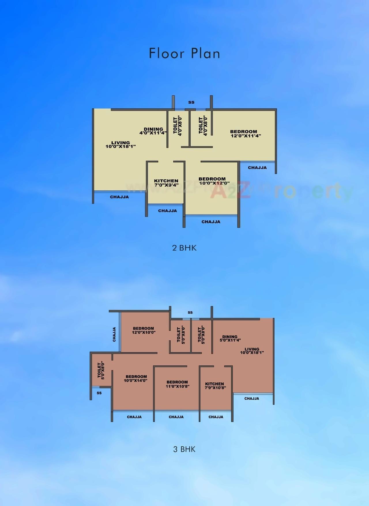 Layout of real estate project Prajapati Ornate located at Panvel, Raigarh, Maharashtra