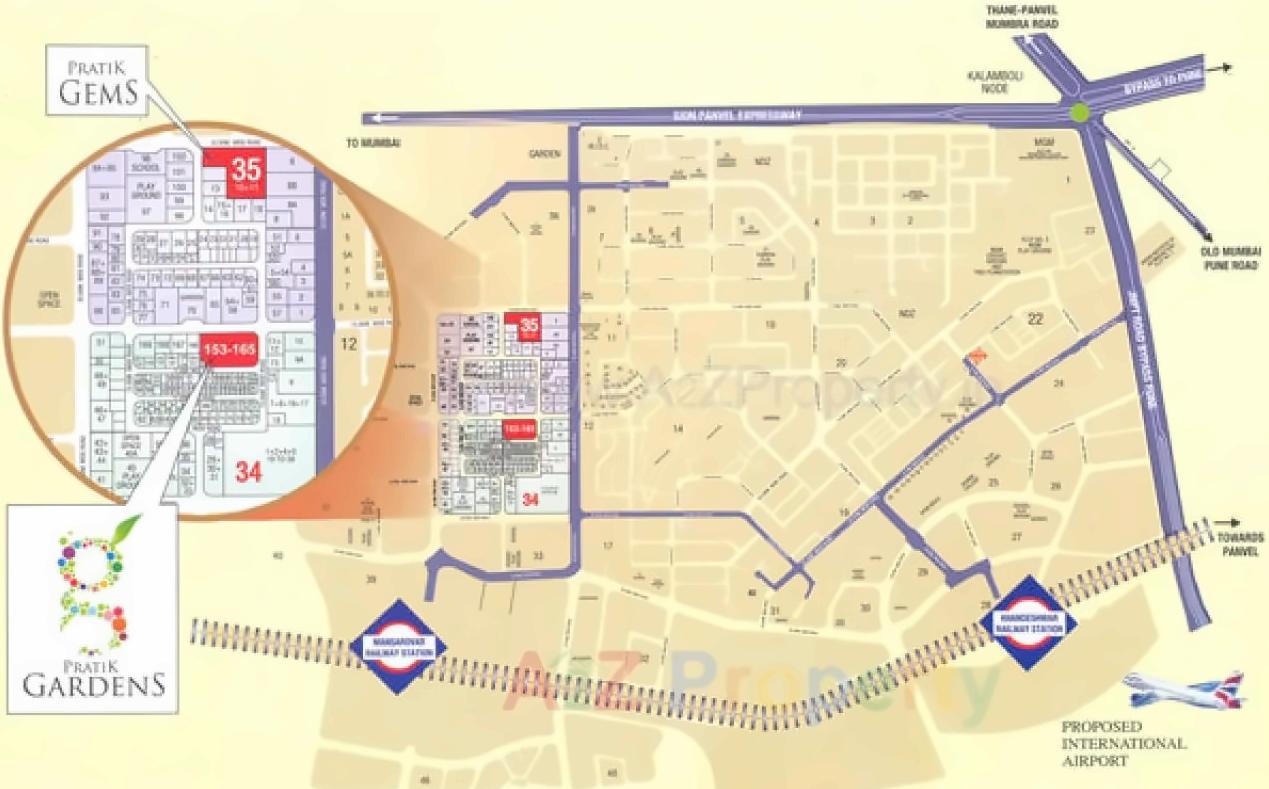  of real estate project Pratik Gardens located at Kamothe-, Raigarh, Maharashtra