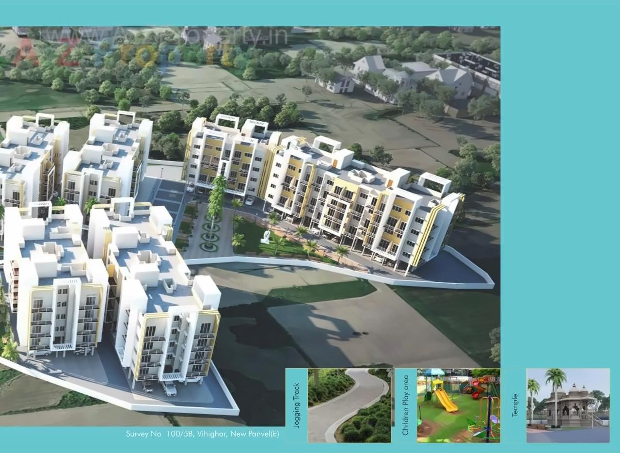 3D Elevation of real estate project Prayag City located at Vihighar, Raigarh, Maharashtra
