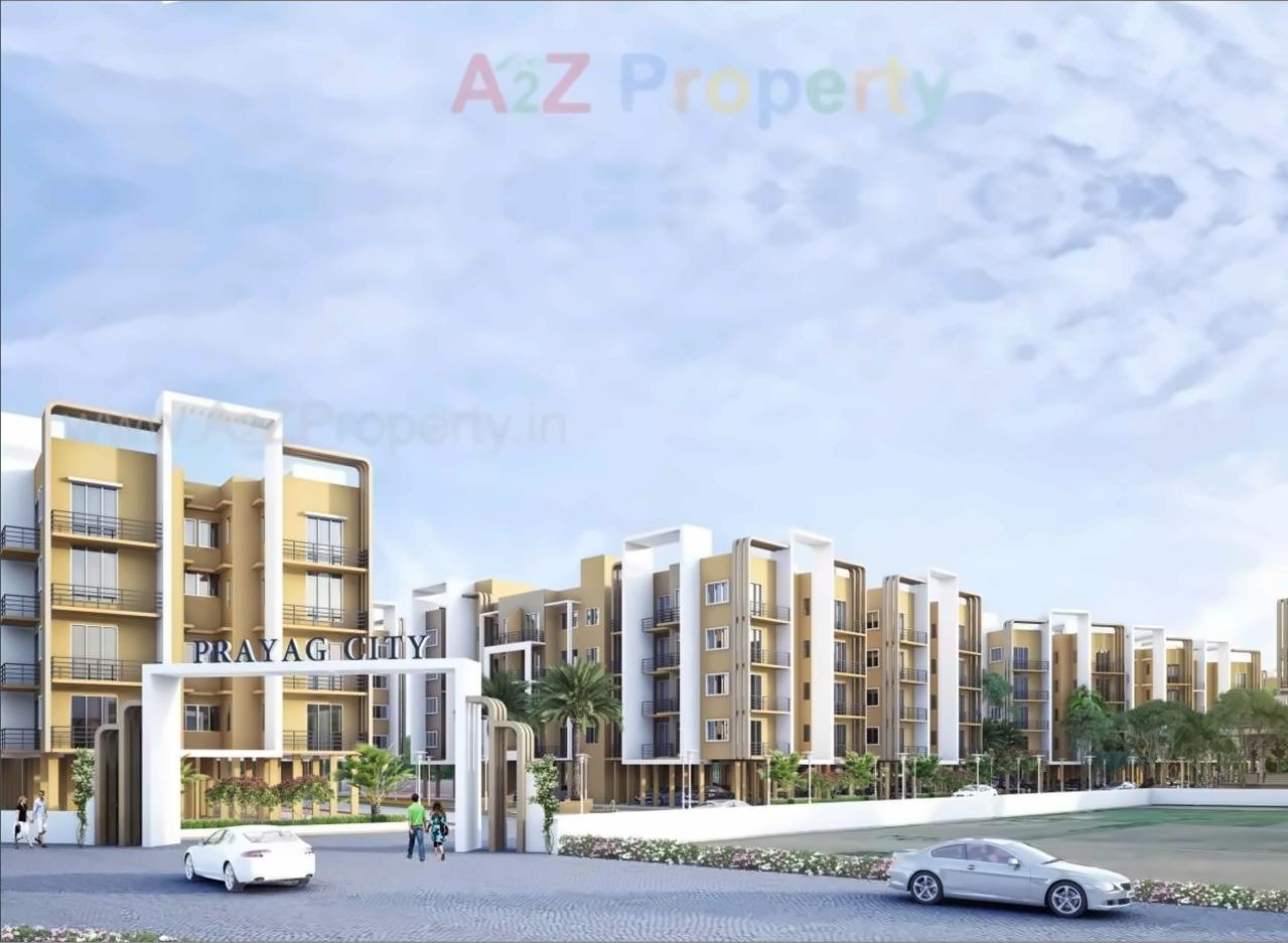 3D Elevation of real estate project Prayag City located at Vihighar, Raigarh, Maharashtra