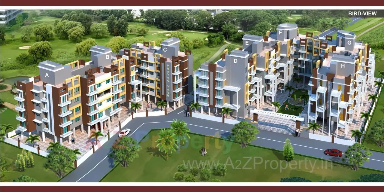 3D Elevation of real estate project Prayag Yash located at Adai, Raigarh, Maharashtra