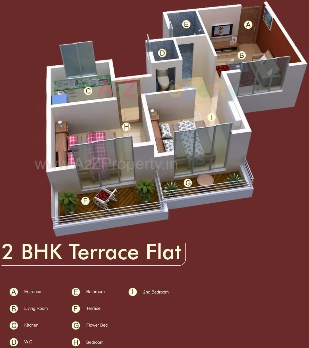 Layout of real estate project Prayag Yash located at Adai, Raigarh, Maharashtra