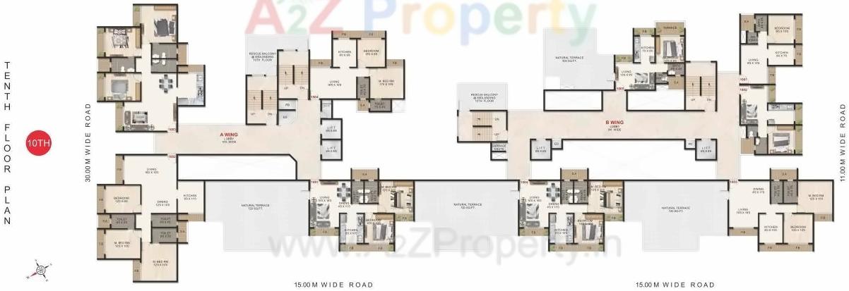 Layout of real estate project Priyanka Unite located at Ulawe, Raigarh, Maharashtra