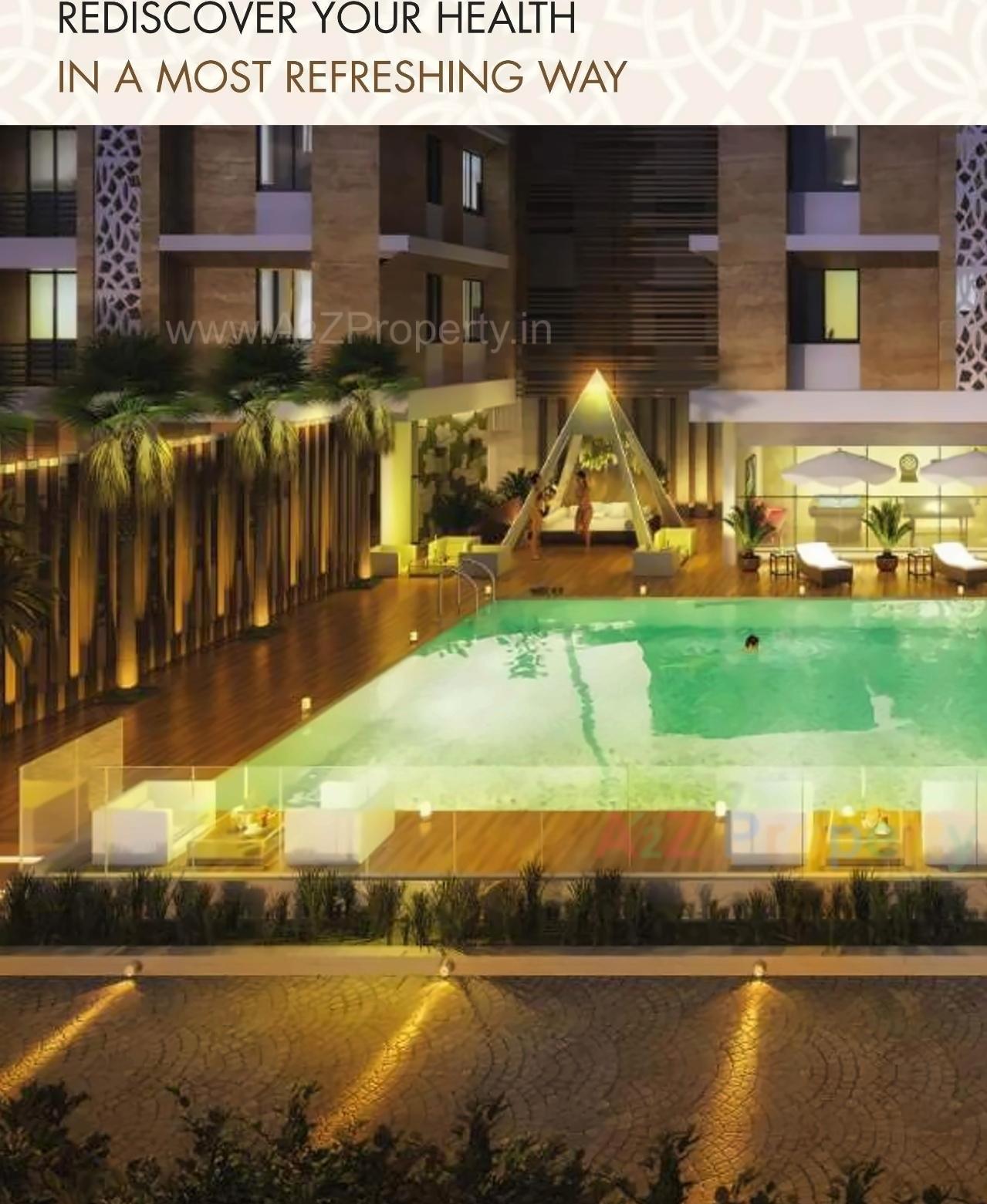 3D Elevation of real estate project Pyramid located at Ambivali-t-tungartan, Raigarh, Maharashtra