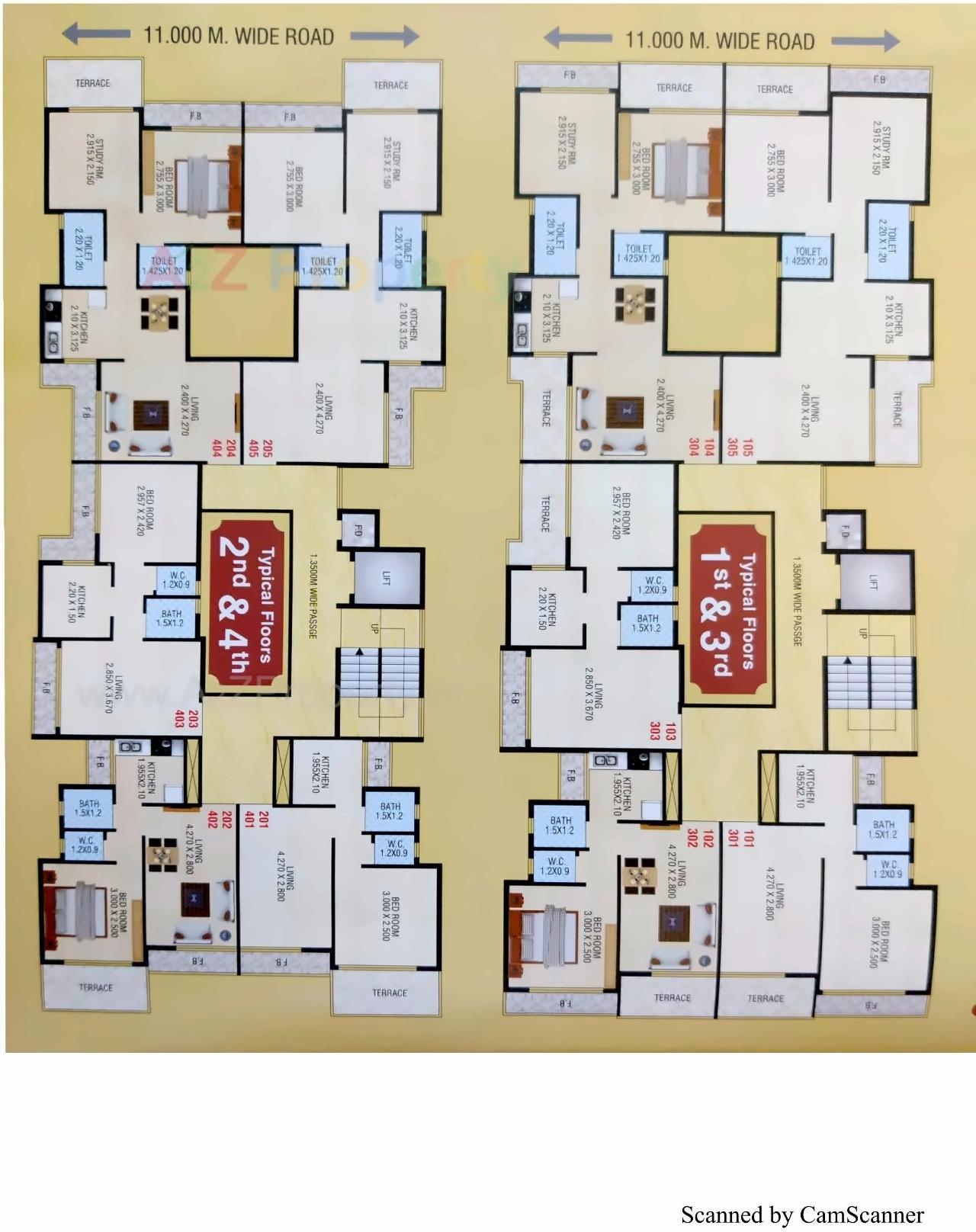 Layout of real estate project Radhe Krishna located at Ulawe, Raigarh, Maharashtra