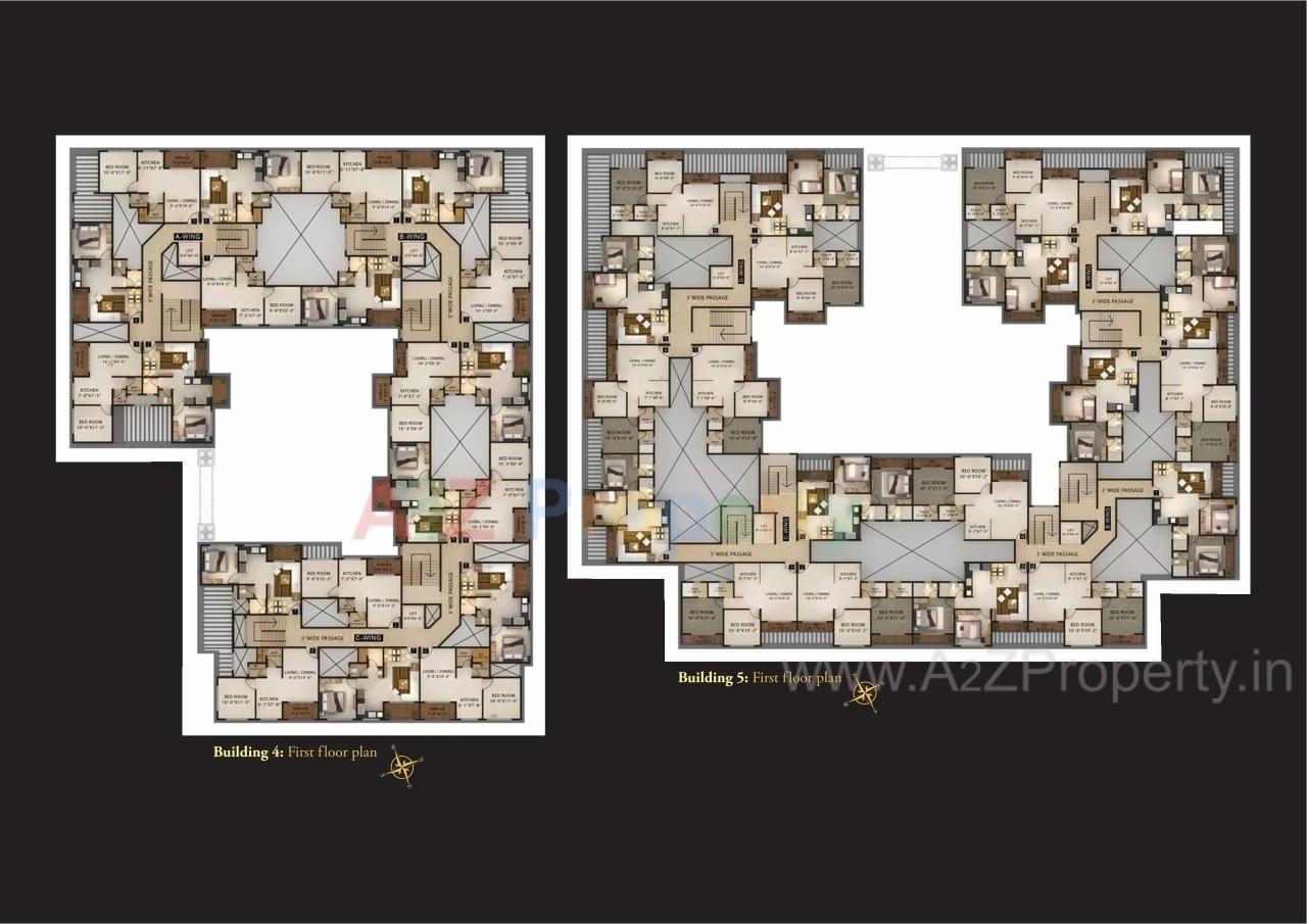 Layout of real estate project Radhey Galaxy located at Karjat, Raigarh, Maharashtra