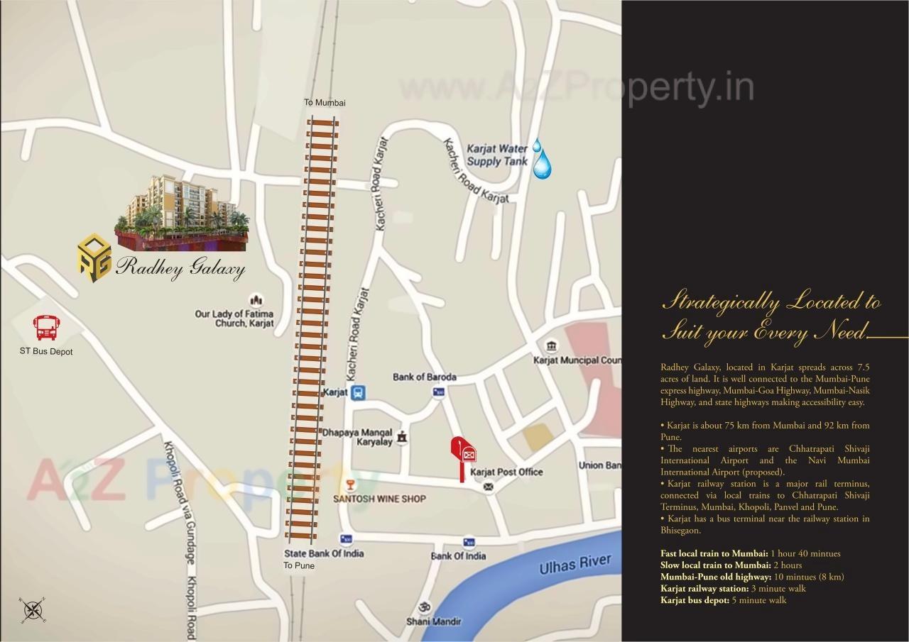  of real estate project Radhey Galaxy located at Karjat, Raigarh, Maharashtra