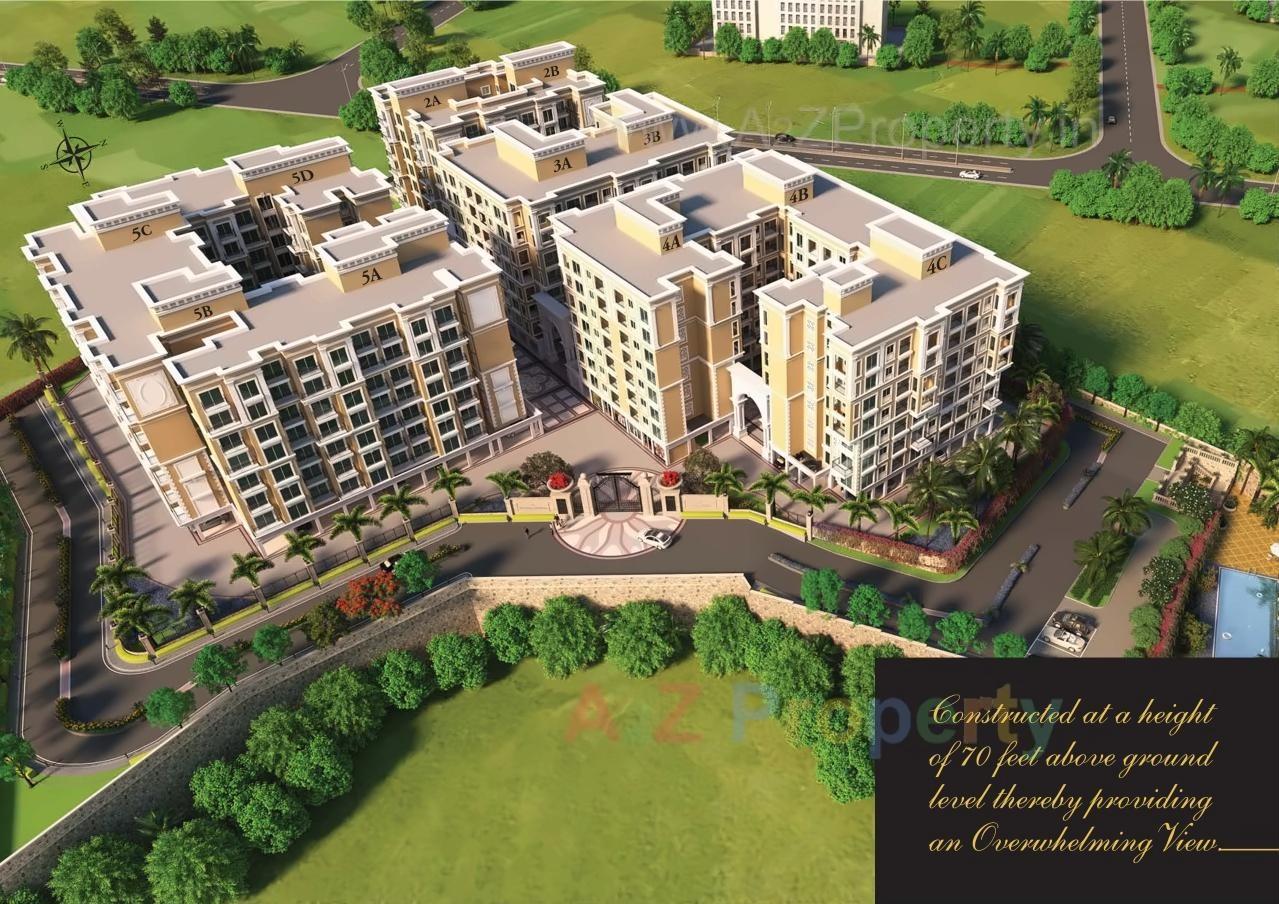 3D Elevation of real estate project Radhey Galaxy located at Karjat, Raigarh, Maharashtra